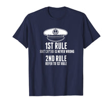 Ladda upp bild till gallerivisning, Boat Captain Is Never Wrong T Shirt Hat Gifts For Costume
