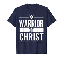 Ladda upp bild till gallerivisning, Funny shirts V-neck Tank top Hoodie sweatshirt usa uk au ca gifts for Warrior Of Christ Bible Verse Scripture Christian T-Shirt 2595876
