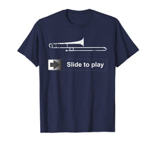 Ladda upp bild till gallerivisning, Funny shirts V-neck Tank top Hoodie sweatshirt usa uk au ca gifts for Slide To Play Trombone T shirt Funny marching band gift 2232636
