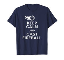 Ladda upp bild till gallerivisning, Funny shirts V-neck Tank top Hoodie sweatshirt usa uk au ca gifts for Funny Keep Calm &amp; Fireball Dungeon Dragons Gaming T-Shirt 1212921

