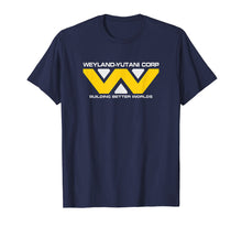 Ladda upp bild till gallerivisning, Weyland - Yutani Corp Logo T-Shirt Evil Company
