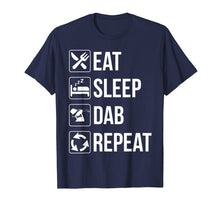 Ladda upp bild till gallerivisning, Funny shirts V-neck Tank top Hoodie sweatshirt usa uk au ca gifts for Funny Eat Sleep Dab Repeat Shirt 1846446

