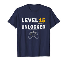 Ladda upp bild till gallerivisning, Funny shirts V-neck Tank top Hoodie sweatshirt usa uk au ca gifts for Level 15 Unlocked Birhday Gift TShirt Celebrate 15th Wedding 3485817
