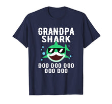 Ladda upp bild till gallerivisning, Funny shirts V-neck Tank top Hoodie sweatshirt usa uk au ca gifts for Grandpa Shark Doo Doo Doo Family Shirt Cute Funny Gifts 1152303
