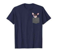 Ladda upp bild till gallerivisning, Chihuahua In Pocket T-Shirt Chihuahua Lovers Gifts
