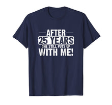 Ladda upp bild till gallerivisning, Funny shirts V-neck Tank top Hoodie sweatshirt usa uk au ca gifts for 25th Anniversary T-Shirt 25 Years Marriage Husband Gift 4145759

