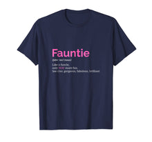 Ladda upp bild till gallerivisning, Fauntie Tshirt Auntie T Shirt Funny Aunt Gift Favorite Tee
