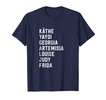 Ladda upp bild till gallerivisning, Famous Women Artists T Shirt Feminism Art History 110932
