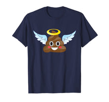 Ladda upp bild till gallerivisning, Funny shirts V-neck Tank top Hoodie sweatshirt usa uk au ca gifts for Funny Poop Emoji Angel Wings and Halo T-Shirt - Holy Poo 3230696
