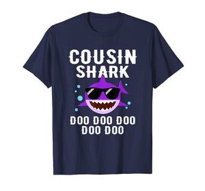 Funny shirts V-neck Tank top Hoodie sweatshirt usa uk au ca gifts for COUSIN Shark Doo Doo T-shirt Funny Gifts for Men Women 1521880