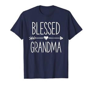 Blessed Grandma T Shirt Grandmother Mother Moms Women Gifts