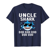 Ladda upp bild till gallerivisning, Uncle Shark Doo Doo Doo Funny Gifts Cute Family Shirt 159936
