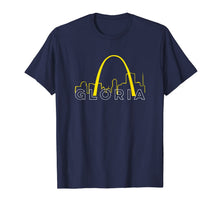 Ladda upp bild till gallerivisning, Gloria STL Playoff Hockey Bleed Blue Long Live The Note T-Shirt 161785
