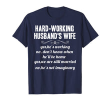 Ladda upp bild till gallerivisning, Funny shirts V-neck Tank top Hoodie sweatshirt usa uk au ca gifts for Funny Hard working husband&#39;s wife Tshirt Couple Gifts 3115932
