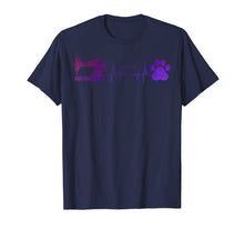Ladda upp bild till gallerivisning, Funny shirts V-neck Tank top Hoodie sweatshirt usa uk au ca gifts for Heartbeat Quilting Dog Paw Tshirt Funny Sewing Lover Gifts 635269
