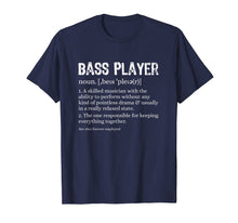 Ladda upp bild till gallerivisning, Funny shirts V-neck Tank top Hoodie sweatshirt usa uk au ca gifts for Bass Player Definition T-Shirt Bassist Gift for Musicians 1348356
