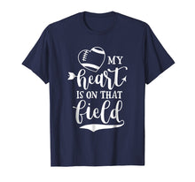 Ladda upp bild till gallerivisning, Funny shirts V-neck Tank top Hoodie sweatshirt usa uk au ca gifts for My Heart Is On that Field Football T-Shirt Mom and Dad Gift 1598287
