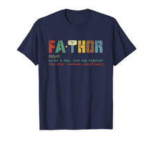 Ladda upp bild till gallerivisning, Fa-Thor Like Dad Just Way Mightier Hero T Shirt Father Gift 75389
