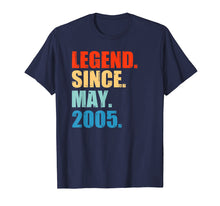 Ladda upp bild till gallerivisning, Funny shirts V-neck Tank top Hoodie sweatshirt usa uk au ca gifts for Legend Since May 2005 14th Birthday Gift 14 Years Old Shirt 130785
