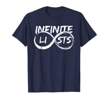 Ladda upp bild till gallerivisning, Infinite Lists Tshirt
