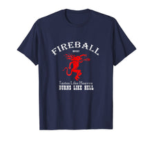 Ladda upp bild till gallerivisning, Fireball Whisky Bottle Wine Tastes Like Heaven Tshirt
