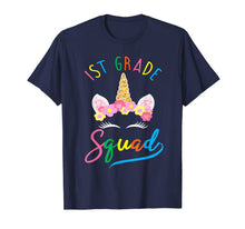 Ladda upp bild till gallerivisning, Team 1st Grade Unicorn Back To School For Girl &amp; Women T-Shirt 1707687
