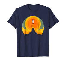 Ladda upp bild till gallerivisning, Funny shirts V-neck Tank top Hoodie sweatshirt usa uk au ca gifts for Retro Rocket Ship Launching T-shirt space 2214913
