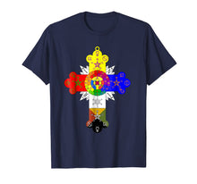 Ladda upp bild till gallerivisning, Rose Cross T Shirt 858784
