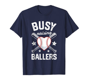 Funny shirts V-neck Tank top Hoodie sweatshirt usa uk au ca gifts for Busy Raising Ballers T shirt Baseball Women Mom Funny Gifts 2902820