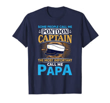 Ladda upp bild till gallerivisning, Mens Papa boating shirt, Pontoon boat captain shirt, Grandpa. 234891
