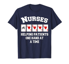 Ladda upp bild till gallerivisning, Funny shirts V-neck Tank top Hoodie sweatshirt usa uk au ca gifts for Nurses Helping Patients One Hand At A Time Tshirt - Flush 1243210
