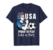 Ladda upp bild till gallerivisning, USA Womens Soccer Kit France 2019 Girls Football Fans Jersey T-Shirt 61743
