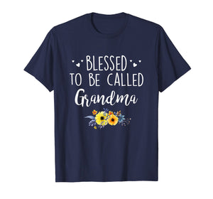 Funny shirts V-neck Tank top Hoodie sweatshirt usa uk au ca gifts for Blessed to be called Grandma T Shirt mother's day gifts 2240002