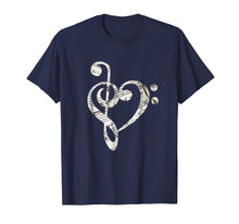Ladda upp bild till gallerivisning, Funny shirts V-neck Tank top Hoodie sweatshirt usa uk au ca gifts for Heart Bass Clef T-Shirt Musical Note Shirt 263307
