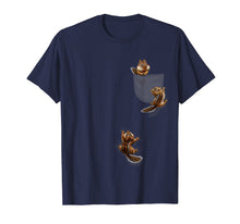 Ladda upp bild till gallerivisning, Funny shirts V-neck Tank top Hoodie sweatshirt usa uk au ca gifts for T-Shirt, Cute Squirrel Playing, Climbing in Pocket, Chipmunk 2234512
