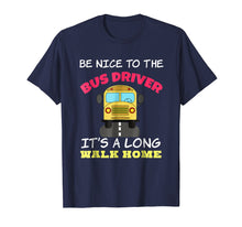 Ladda upp bild till gallerivisning, School Bus Driver Appreciation TShirt minibus Driver Gift
