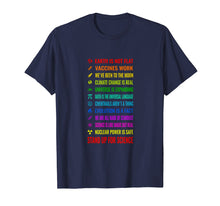 Ladda upp bild till gallerivisning, Funny shirts V-neck Tank top Hoodie sweatshirt usa uk au ca gifts for Earth is not flat Vaccines work Weve been to the moon Che 1242407
