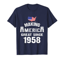 Ladda upp bild till gallerivisning, Funny shirts V-neck Tank top Hoodie sweatshirt usa uk au ca gifts for Make America Great Since 1958 61st Year Old 61 Birthday Gift 1806480
