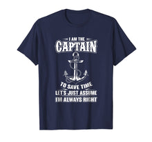 Ladda upp bild till gallerivisning, Funny shirts V-neck Tank top Hoodie sweatshirt usa uk au ca gifts for I Am The Captain T-shirt Boat Captain Tee 980143
