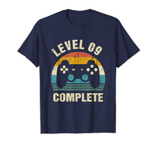Ladda upp bild till gallerivisning, 9th Wedding Anniversary Gifts Level 9 Complete Gamer T-Shirt
