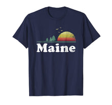 Ladda upp bild till gallerivisning, Retro Maine State Maine Home T Shirt 1285901
