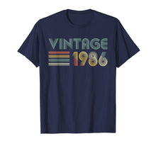 Ladda upp bild till gallerivisning, Funny shirts V-neck Tank top Hoodie sweatshirt usa uk au ca gifts for Retro Vintage 1986 TShirt 33rd Birthday Gifts 33 Years Old 3032325
