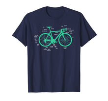 Ladda upp bild till gallerivisning, Funny shirts V-neck Tank top Hoodie sweatshirt usa uk au ca gifts for Bike Anatomy Bicycle T-Shirt Bicycle Parts Shirt Gift Idea 1180417
