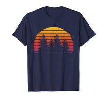 Ladda upp bild till gallerivisning, Funny shirts V-neck Tank top Hoodie sweatshirt usa uk au ca gifts for Retro Sun Minimalist Pine Tree Design T-Shirt 2135260
