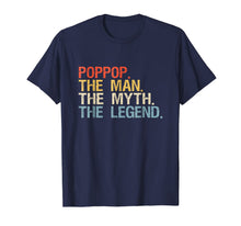 Ladda upp bild till gallerivisning, Mens The Man The Myth The Legend Shirt For Mens Poppop Dad 787881

