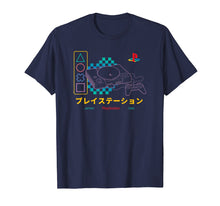 Ladda upp bild till gallerivisning, Playstation Checker Neon 90'S T-Shirt
