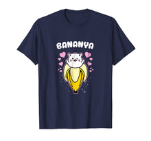 Ladda upp bild till gallerivisning, Funny shirts V-neck Tank top Hoodie sweatshirt usa uk au ca gifts for Funny Cat Banana Bananya Shirt 273940

