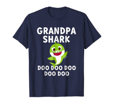 Ladda upp bild till gallerivisning, Mens Pinkfong Grandpa Shark Official T-shirt

