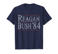 Ladda upp bild till gallerivisning, Retro Reagan Bush 84 Election T Shirt
