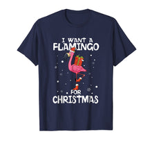 Ladda upp bild till gallerivisning, Funny shirts V-neck Tank top Hoodie sweatshirt usa uk au ca gifts for I Want A Flamingo For Christmas Shirt Funny Xmas Pajama Gift 2014127
